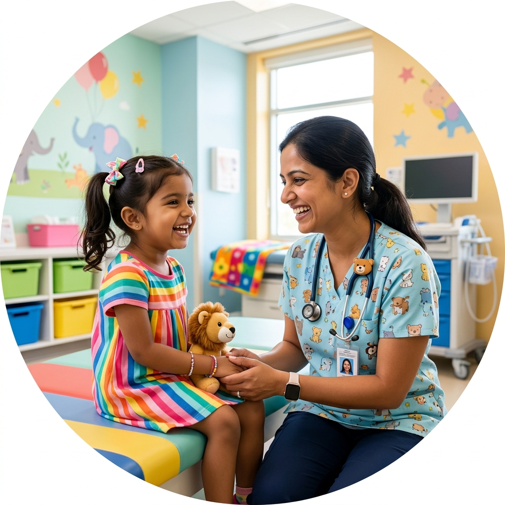 a heartwarming, child friendly pediatric hospital 202606031157